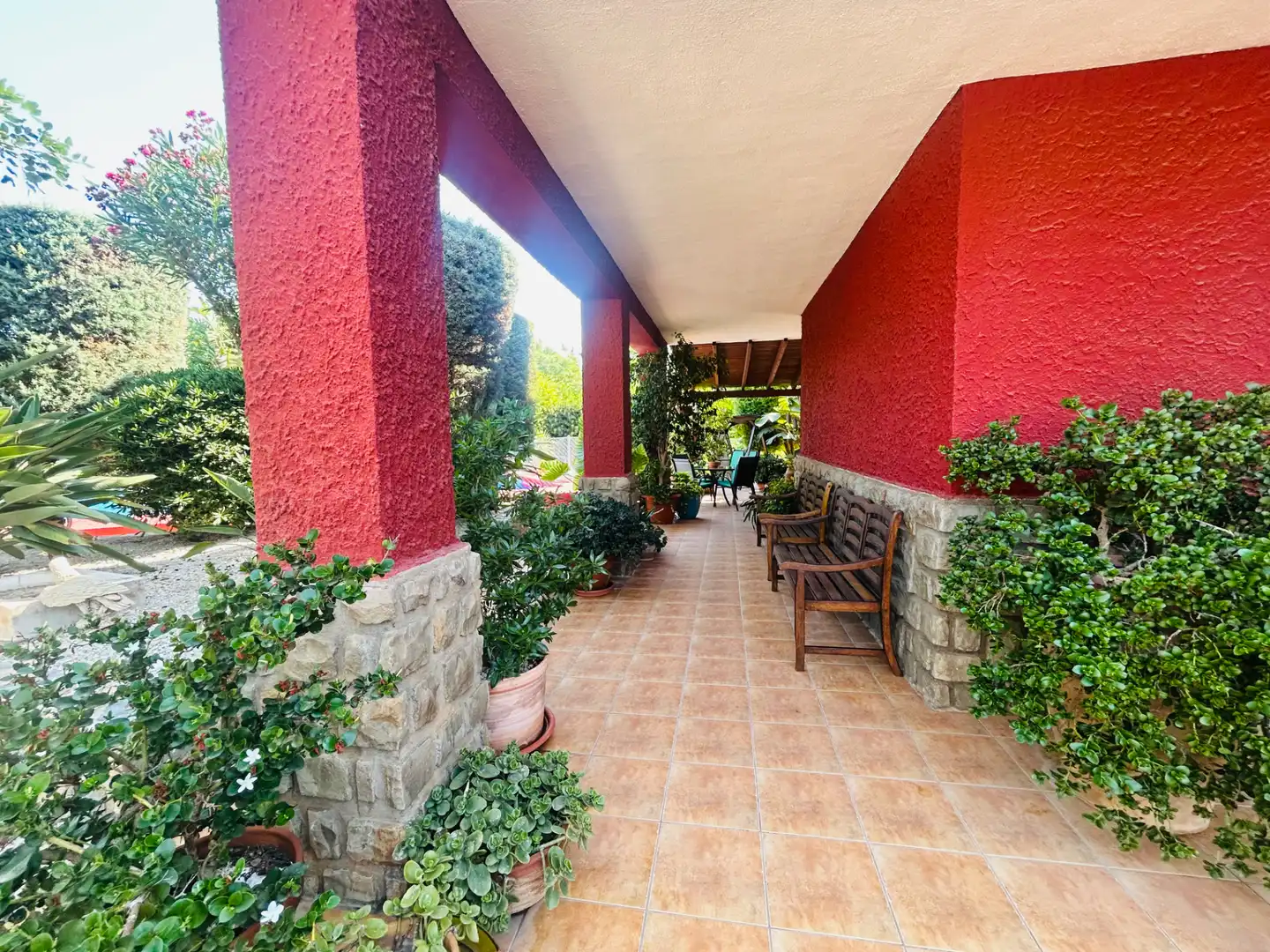 Jardín de Casa o chalet en venta en Dénia con Aire acondicionado, Calefacción y Jardín privado