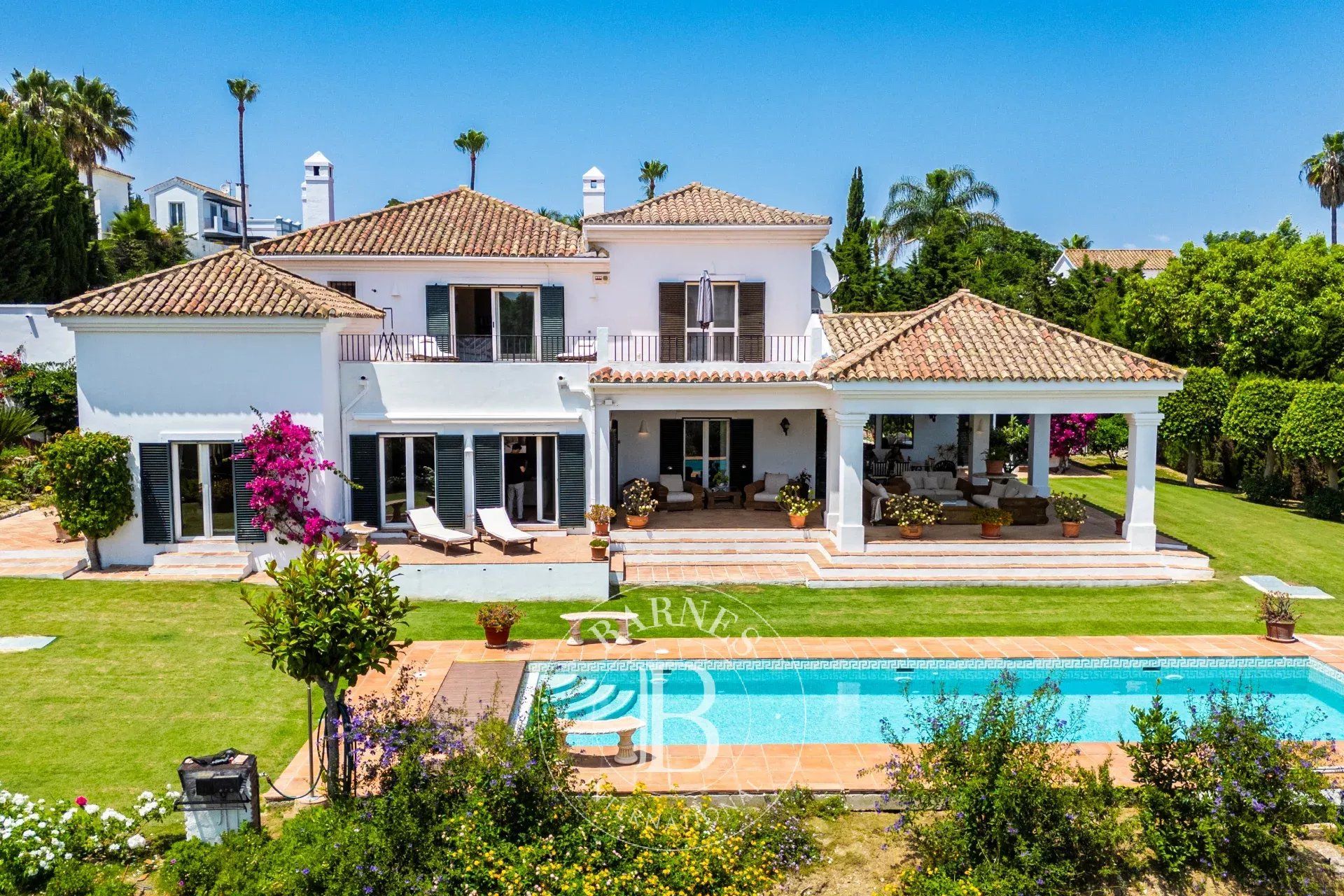 Garden of House or chalet for sale in Sotogrande  with Air Conditioner, Heating and Swimming Pool