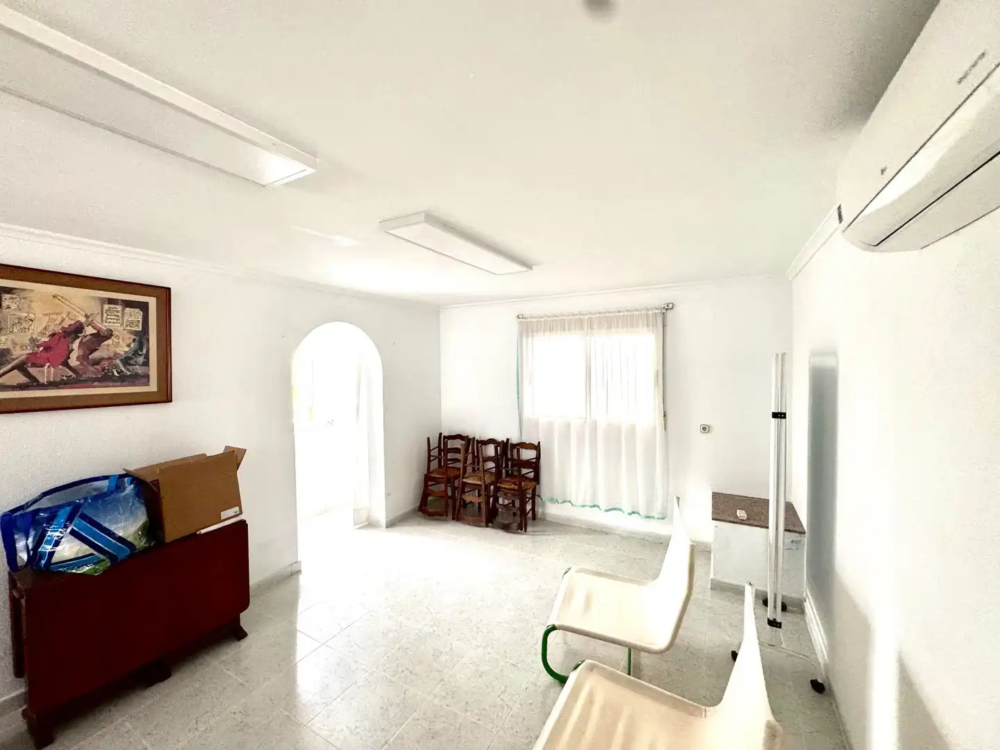 Sala d'estar de Casa o xalet de lloguer en Algorfa amb Aire condicionat, Calefacció i Jardí privat