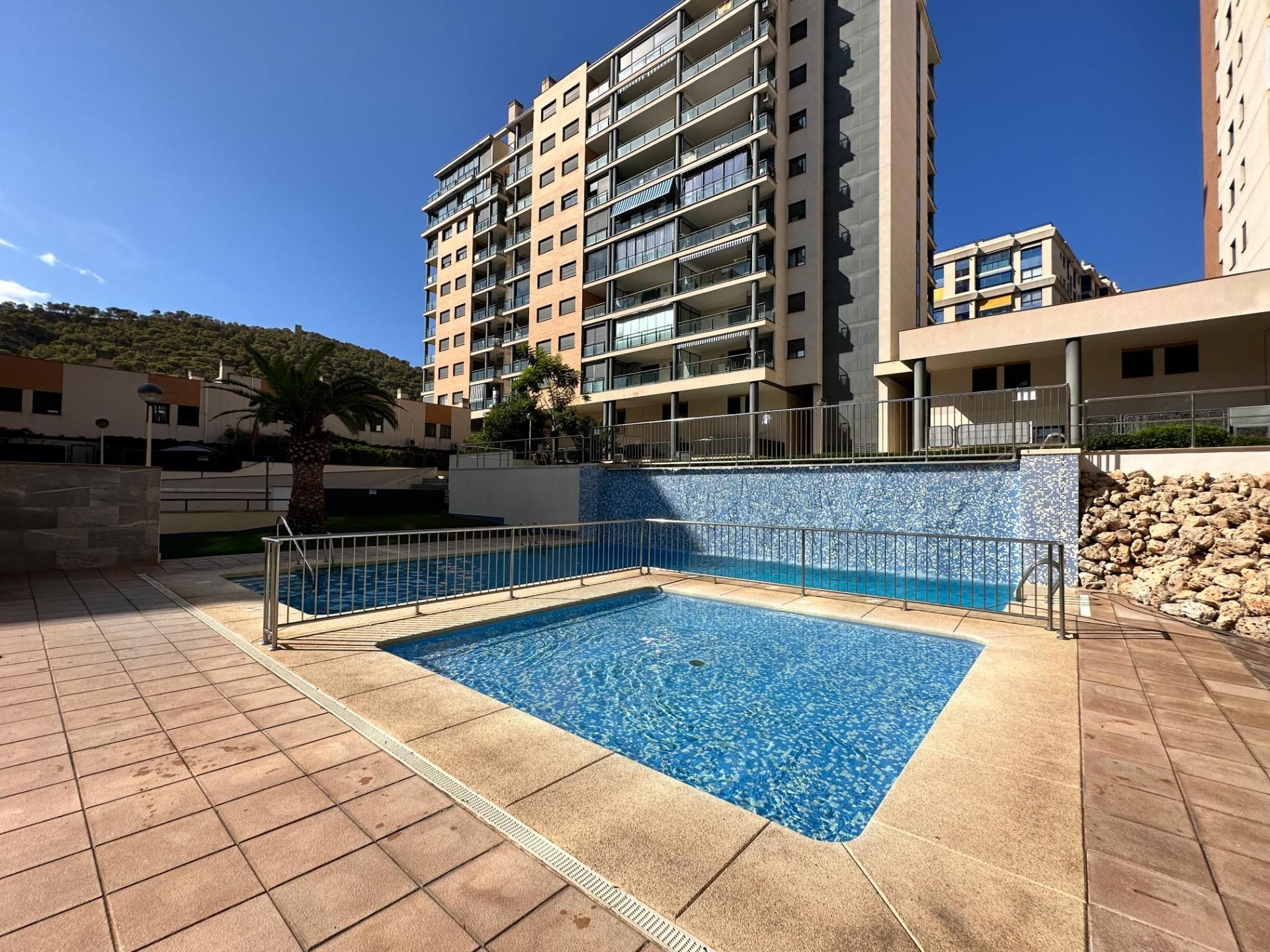 Swimming pool of Apartment to rent in Villajoyosa / La Vila Joiosa  with Air Conditioner, Private garden and Terrace