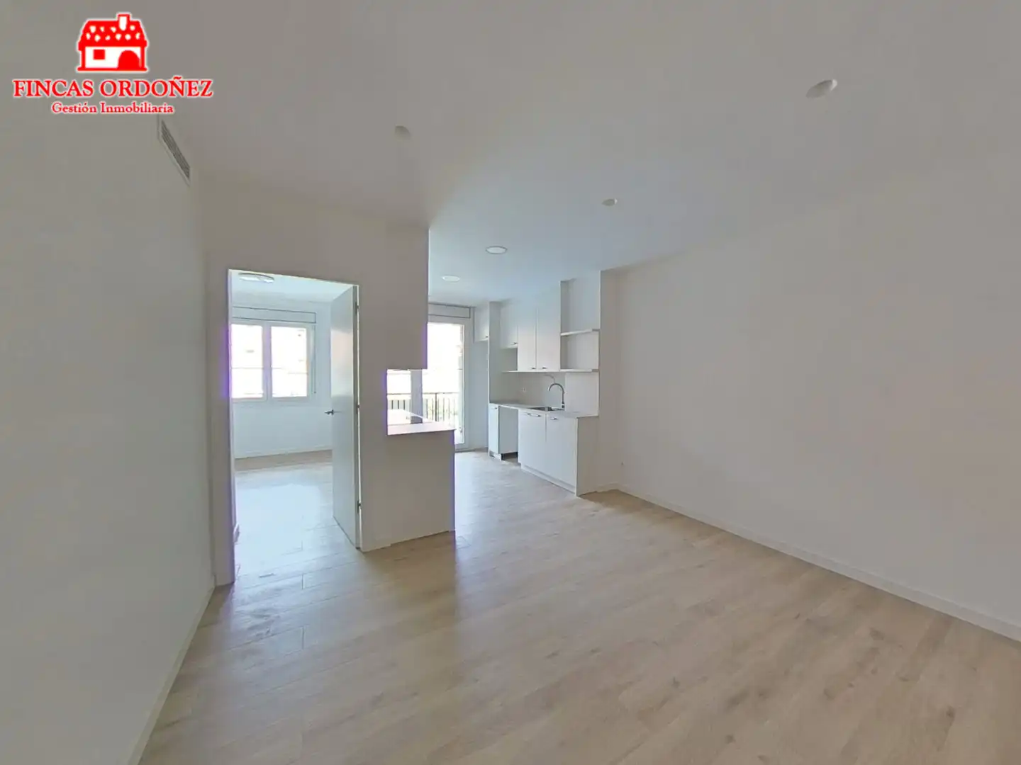 Wohnzimmer von Wohnung zum Verkauf in Sant Andreu de la Barca mit Klimaanlage, Heizung und Balkon