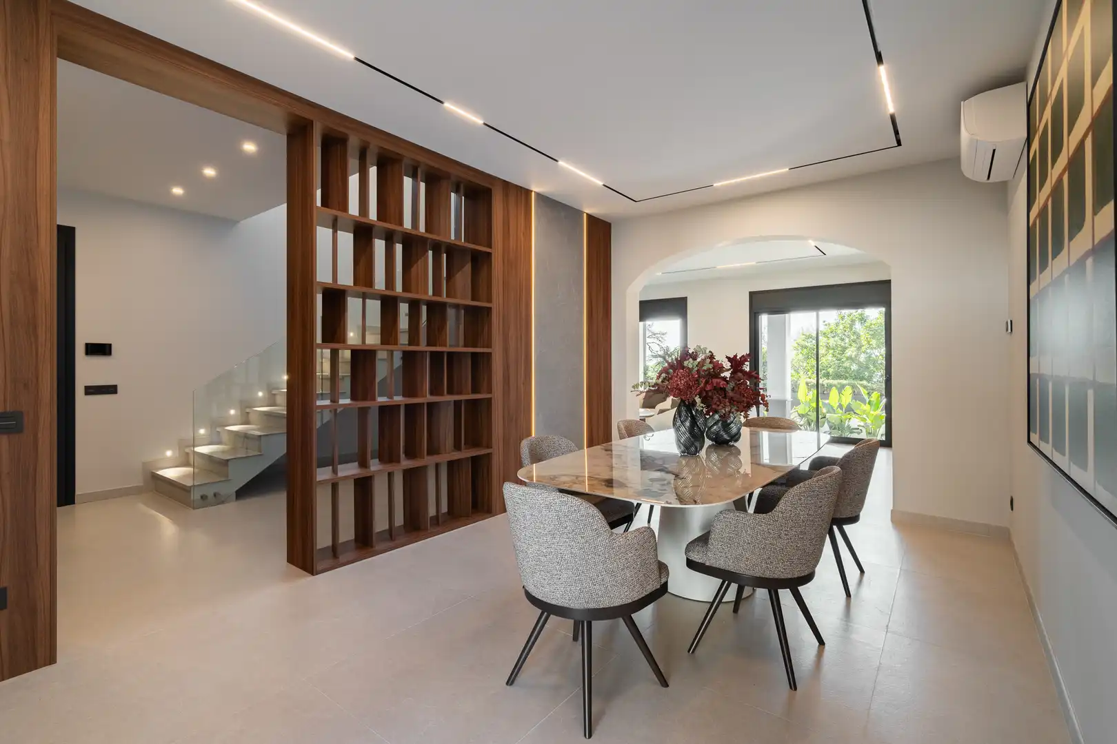 Dining room of Houses for sale in Castelldefels  with Air Conditioner, Heating and Private garden