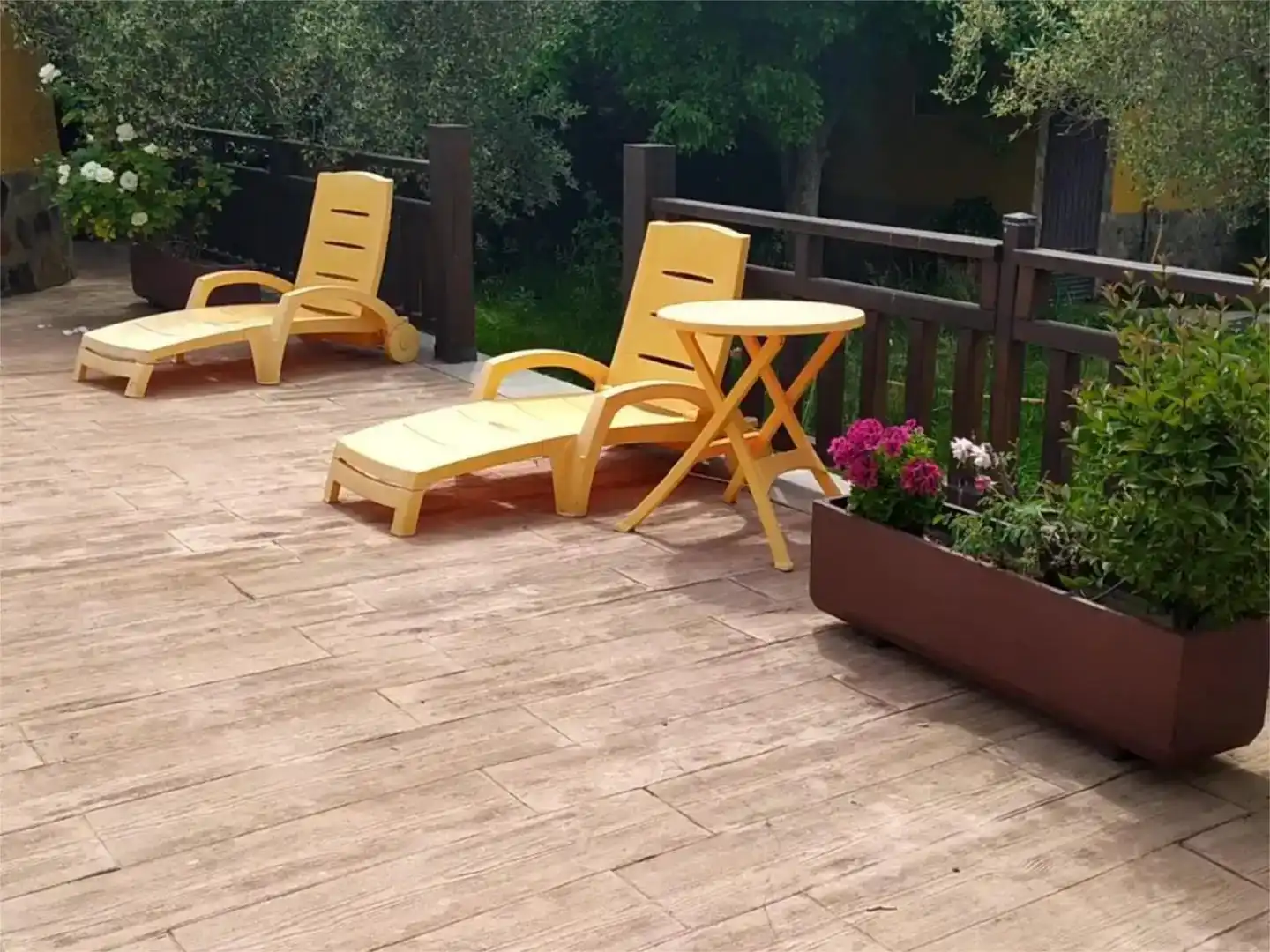 Terraza de Casa o chalet en venta en Badajoz Capital con Aire acondicionado y Piscina