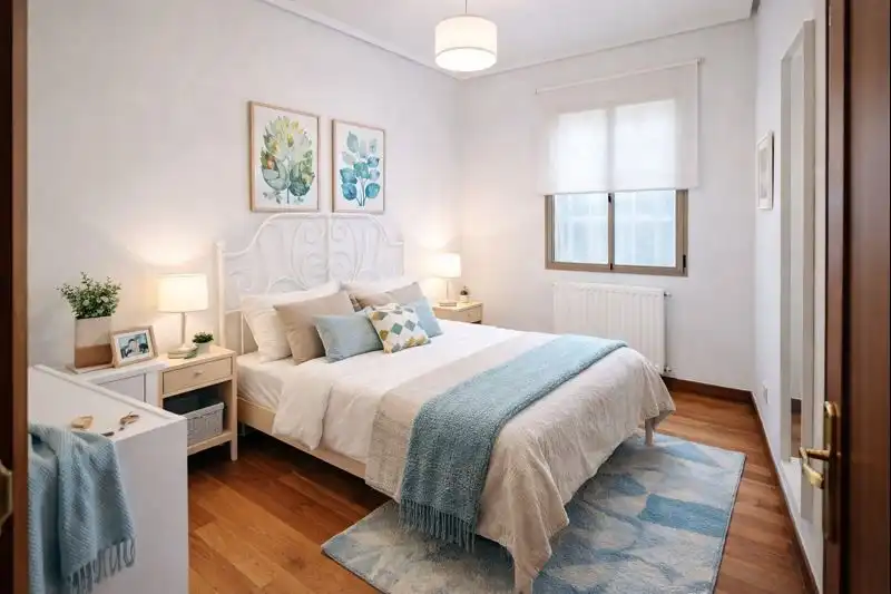 Schlafzimmer von Wohnung zum Verkauf in Bilbao  mit Heizung
