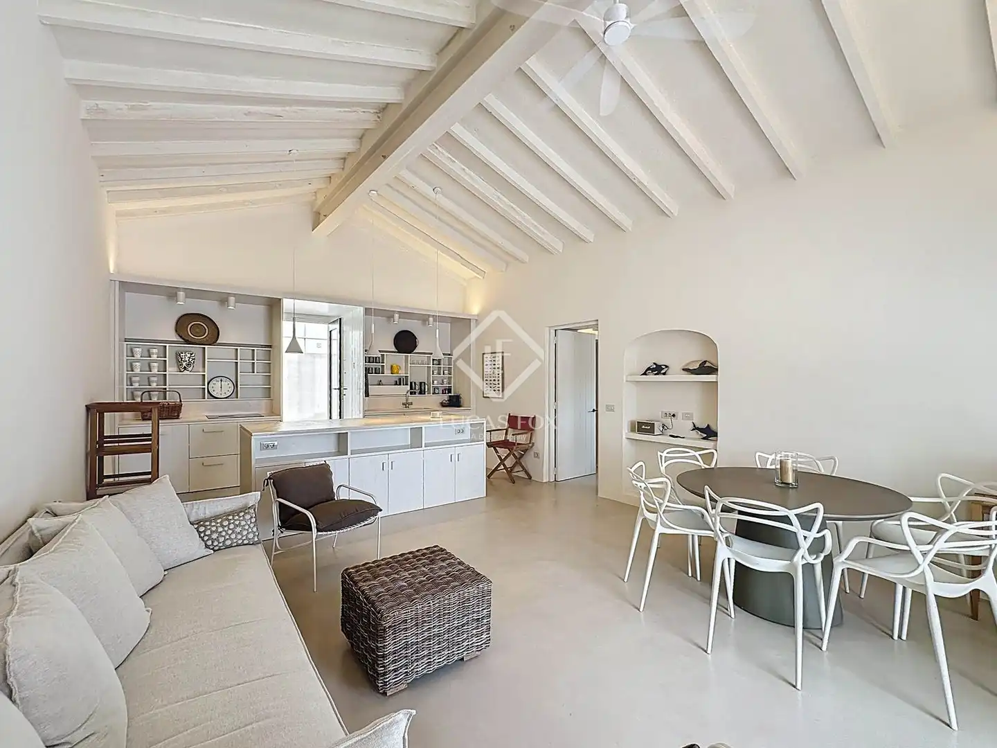 Sala de estar de Casa o chalet en venta en Maó - Mahón con Aire acondicionado, Calefacción y Terraza
