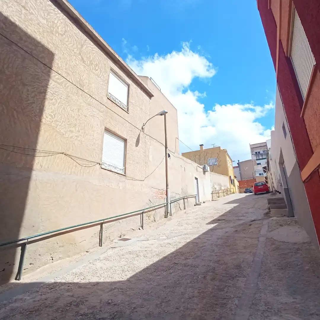 Vista exterior de Piso en venta en Petrer con Terraza