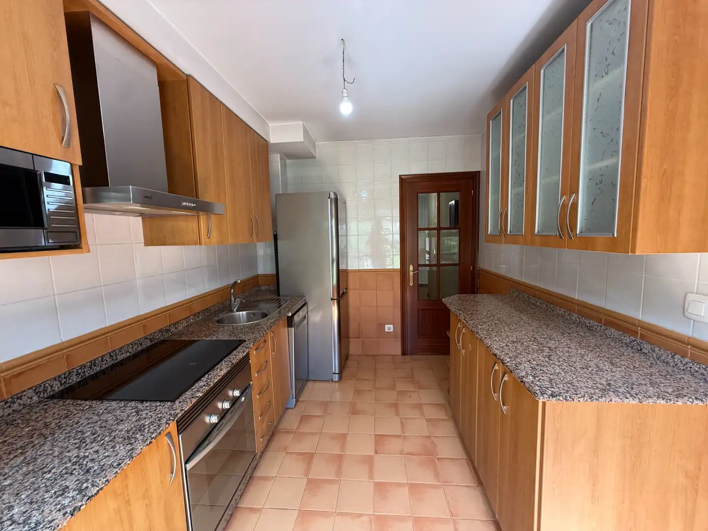 Kitchen of Flat for sale in Cangas   with Heating, Parquet flooring and Storage room