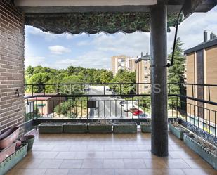 Exterior view of Apartment for sale in  Madrid Capital  with Terrace