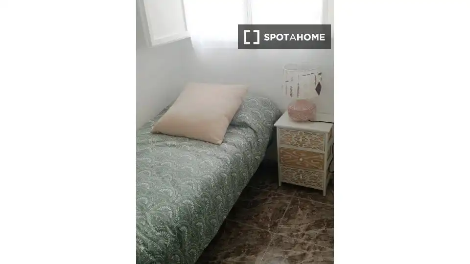 Habitación de Piso de alquiler en Barcelona con Aire acondicionado, Calefacción y Amueblado