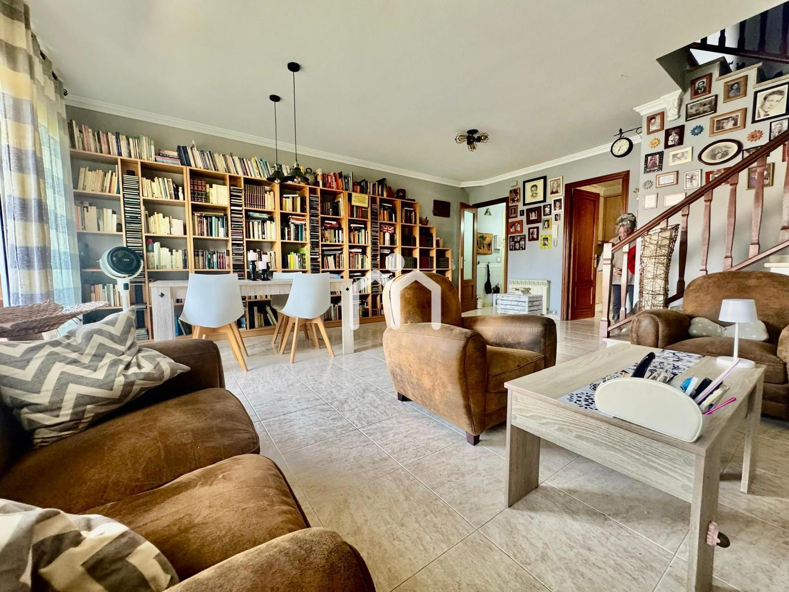 Living room of Attic for sale in Argentona  with Heating, Terrace and Balcony