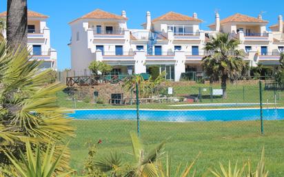 Garten von Einfamilien-Reihenhaus miete in Ayamonte mit Terrasse, Möbliert und Balkon