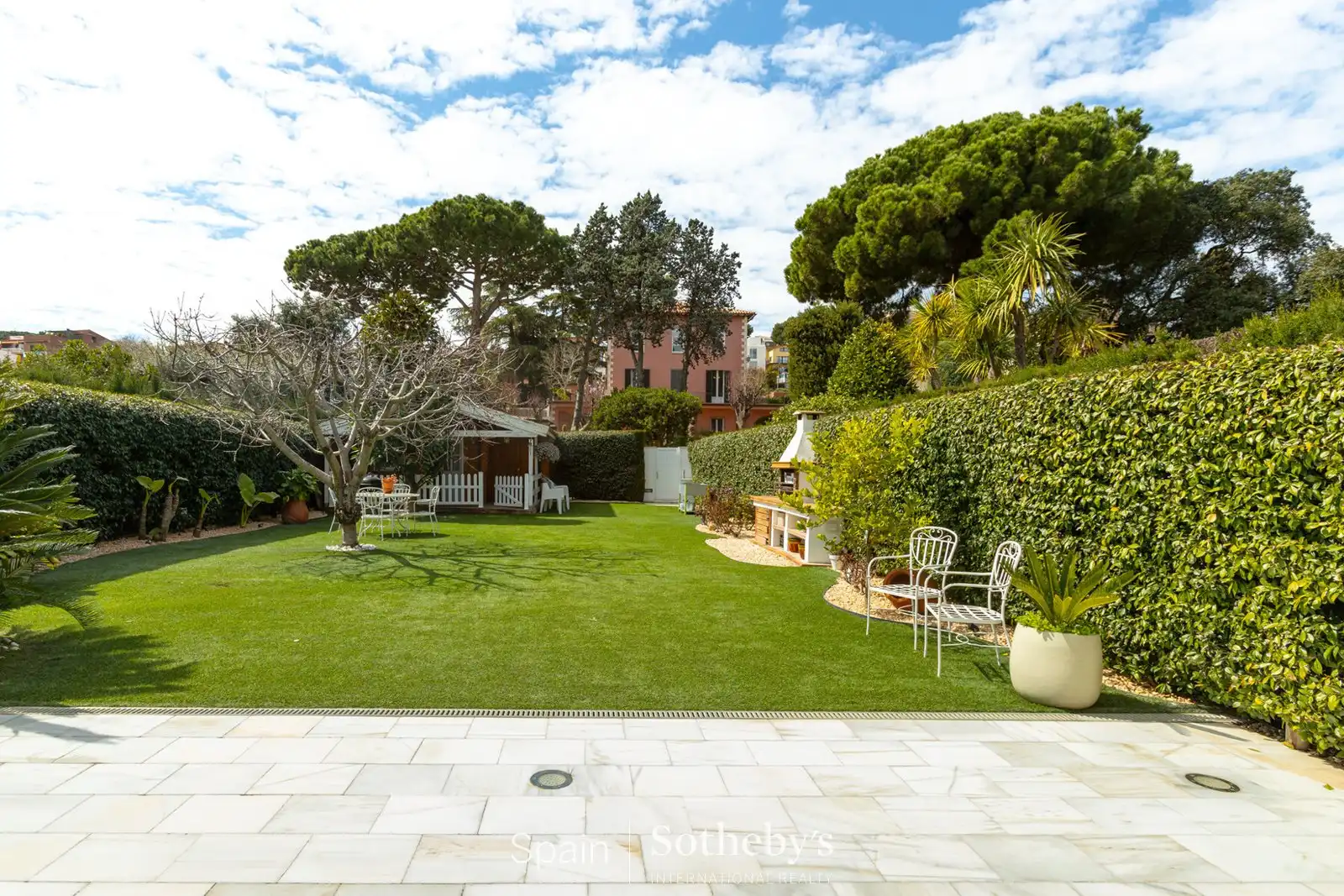 Terraza de Casa o chalet en venta en Alella con Aire acondicionado, Calefacción y Jardín privado