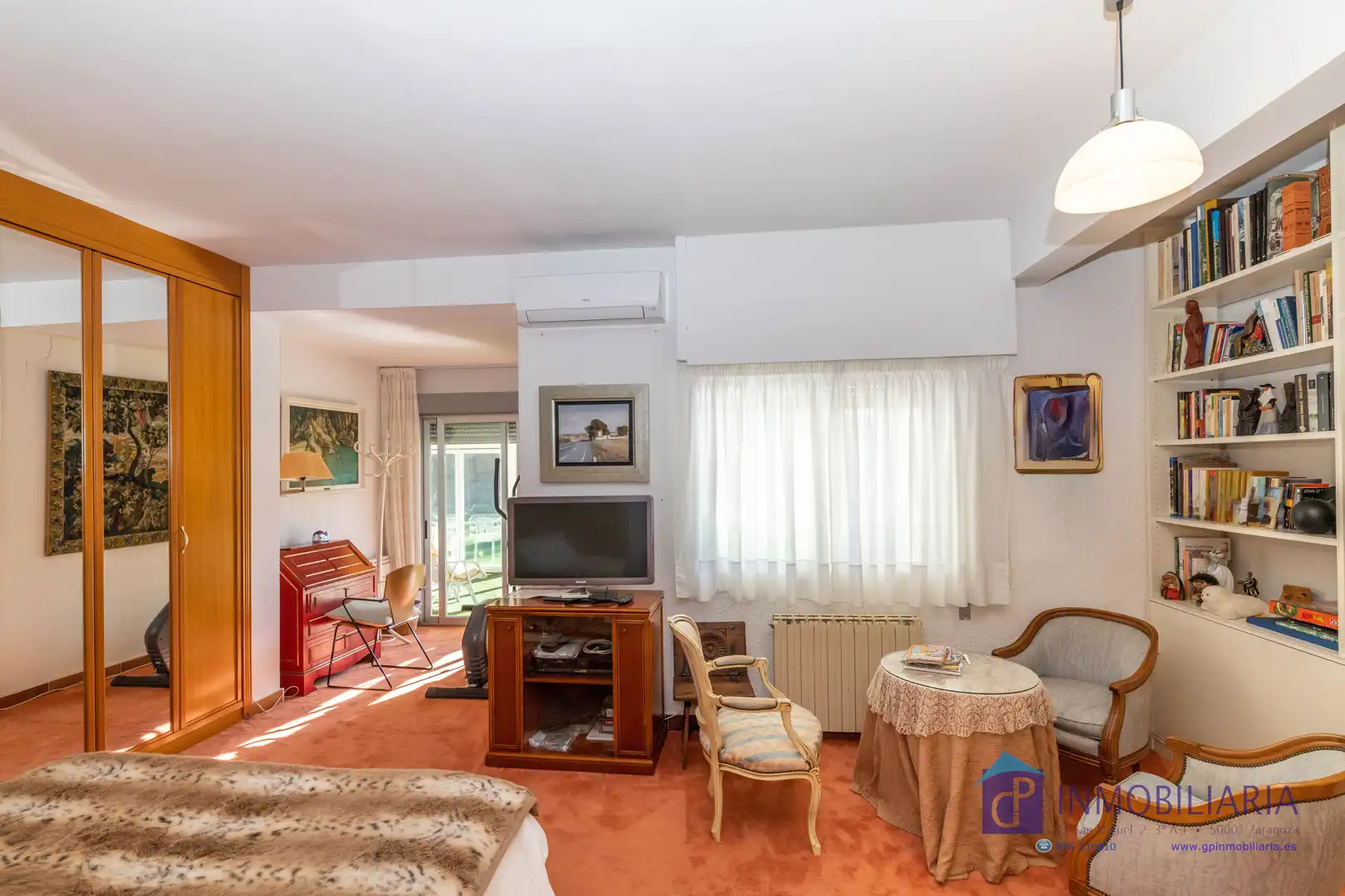 Sala de estar de Casa o chalet en venta en Zaragoza con Aire acondicionado, Calefacción y Jardín privado