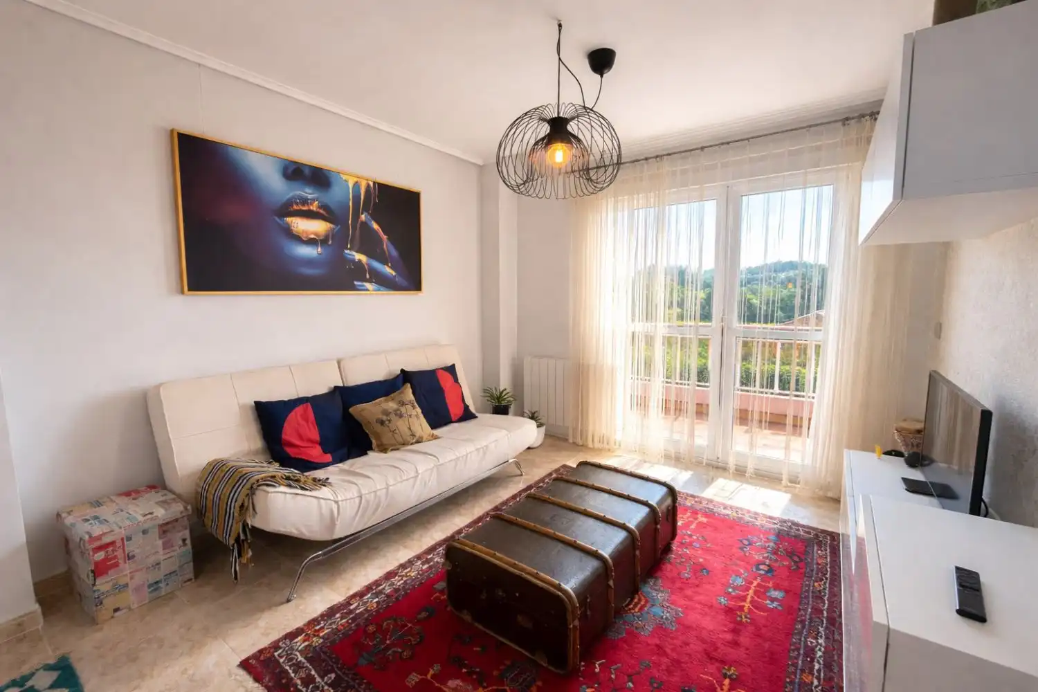 Living room of Flat for sale in Noja  with Heating, Terrace and Balcony
