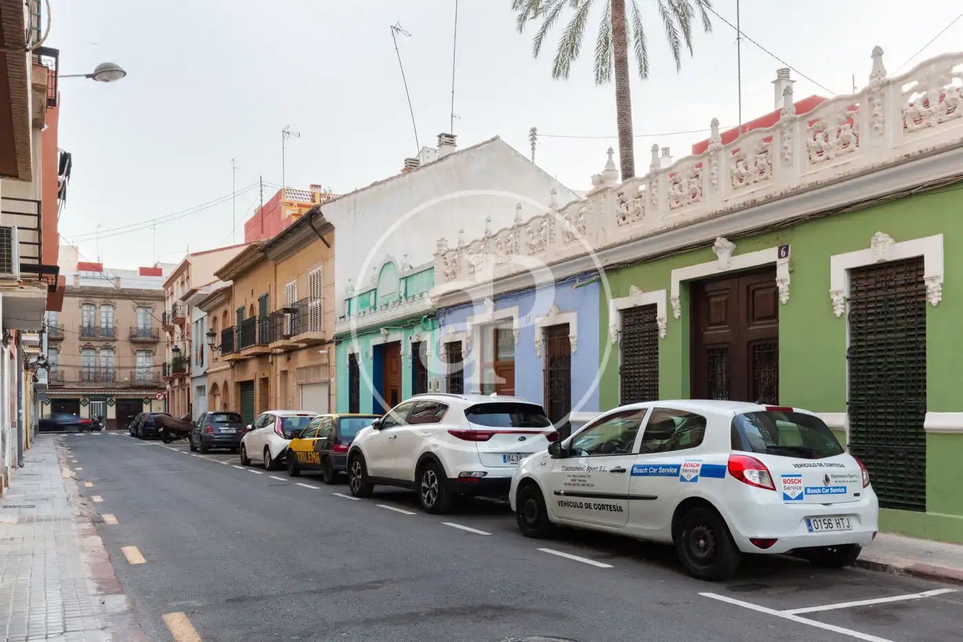 Außenansicht von Wohnung zur Miete in Valencia mit Klimaanlage, Heizung und Haustiere erlaubt