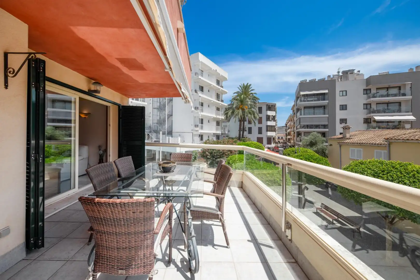 Terraza de Piso en venta en Alcúdia con Calefacción, Terraza y Amueblado
