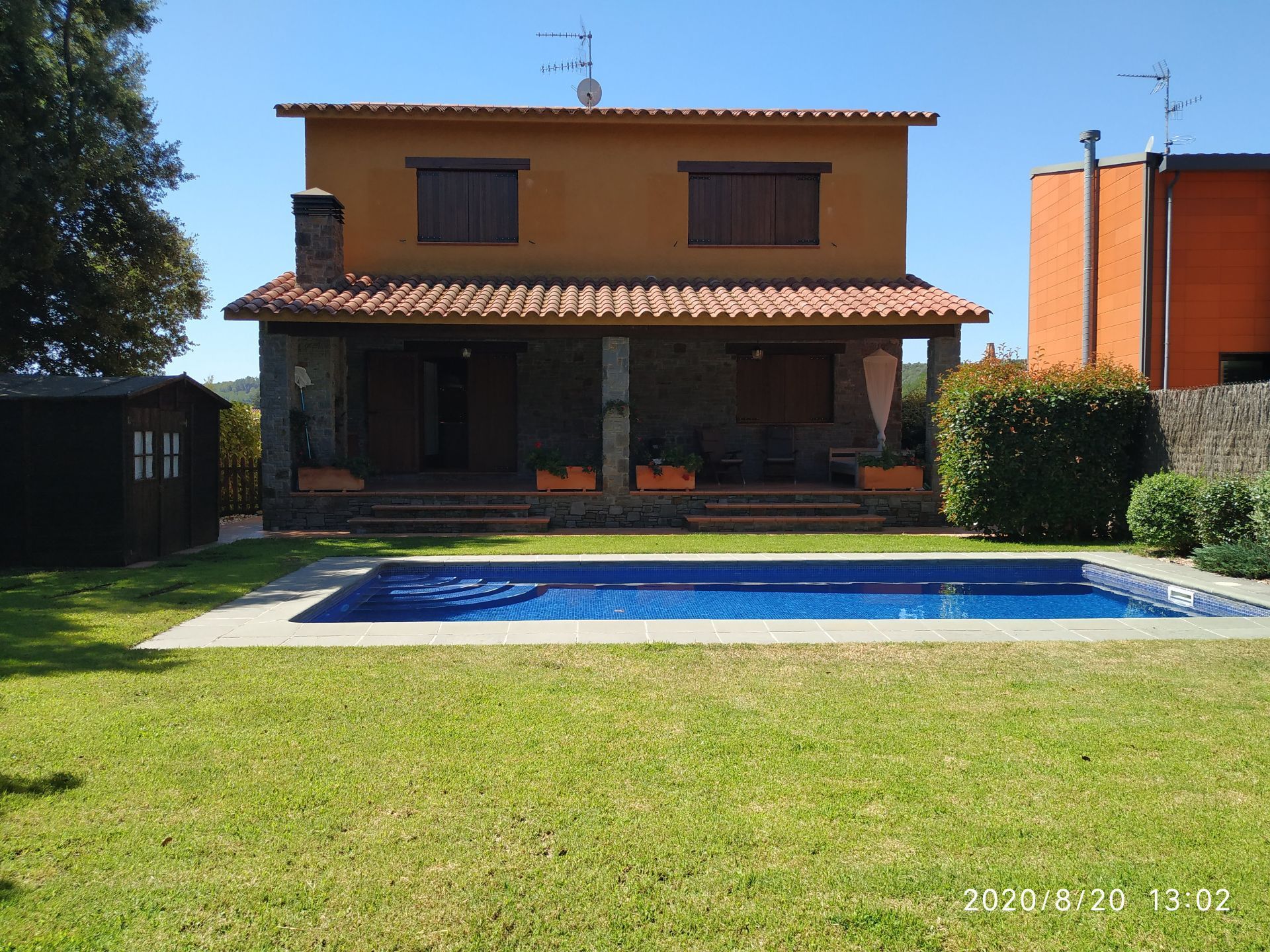 Swimming pool of House or chalet for sale in Sant Esteve de Palautordera  with Heating, Private garden and Swimming Pool