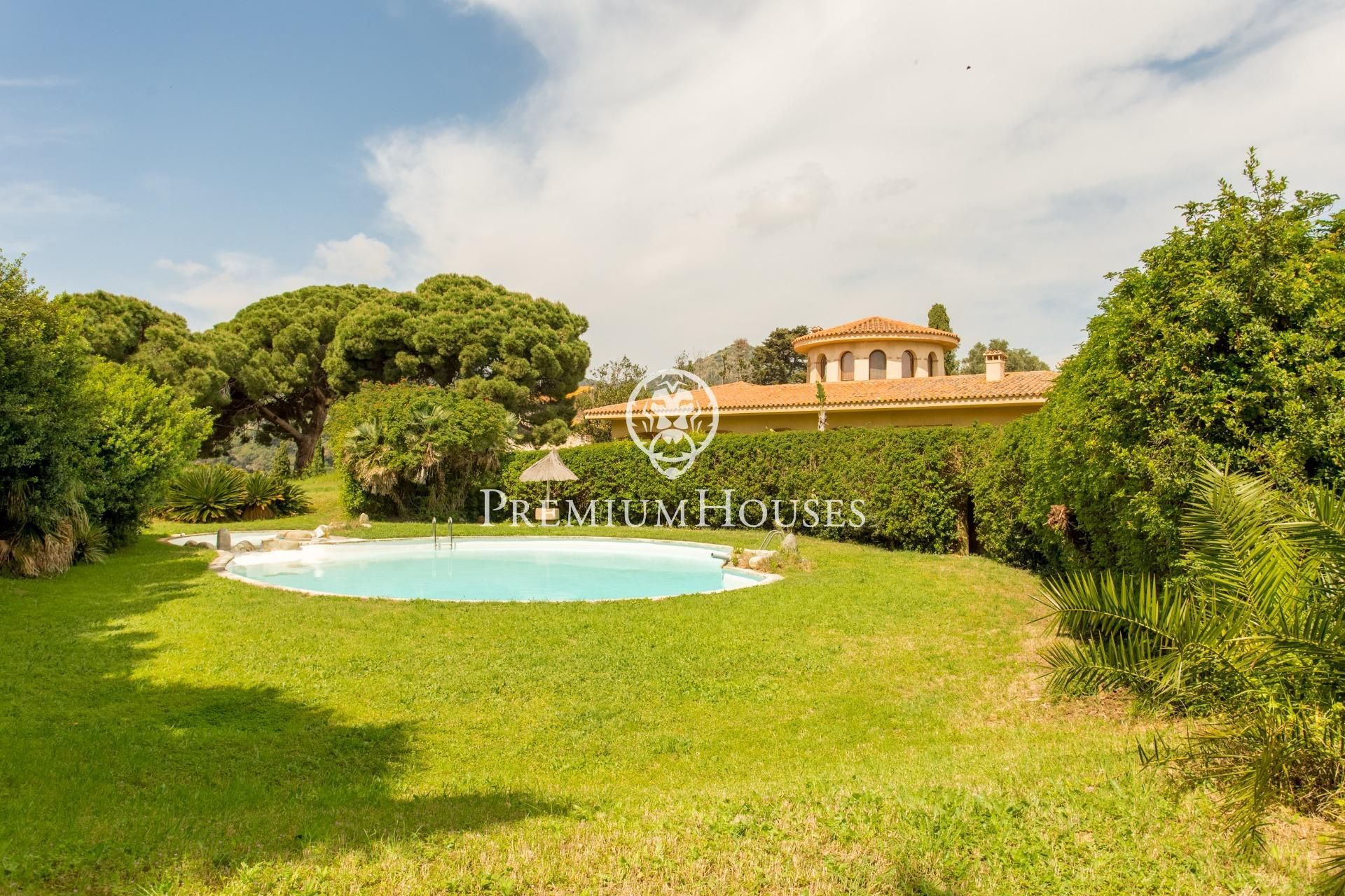 Garden of Country house for sale in Pineda de Mar  with Heating, Private garden and Terrace