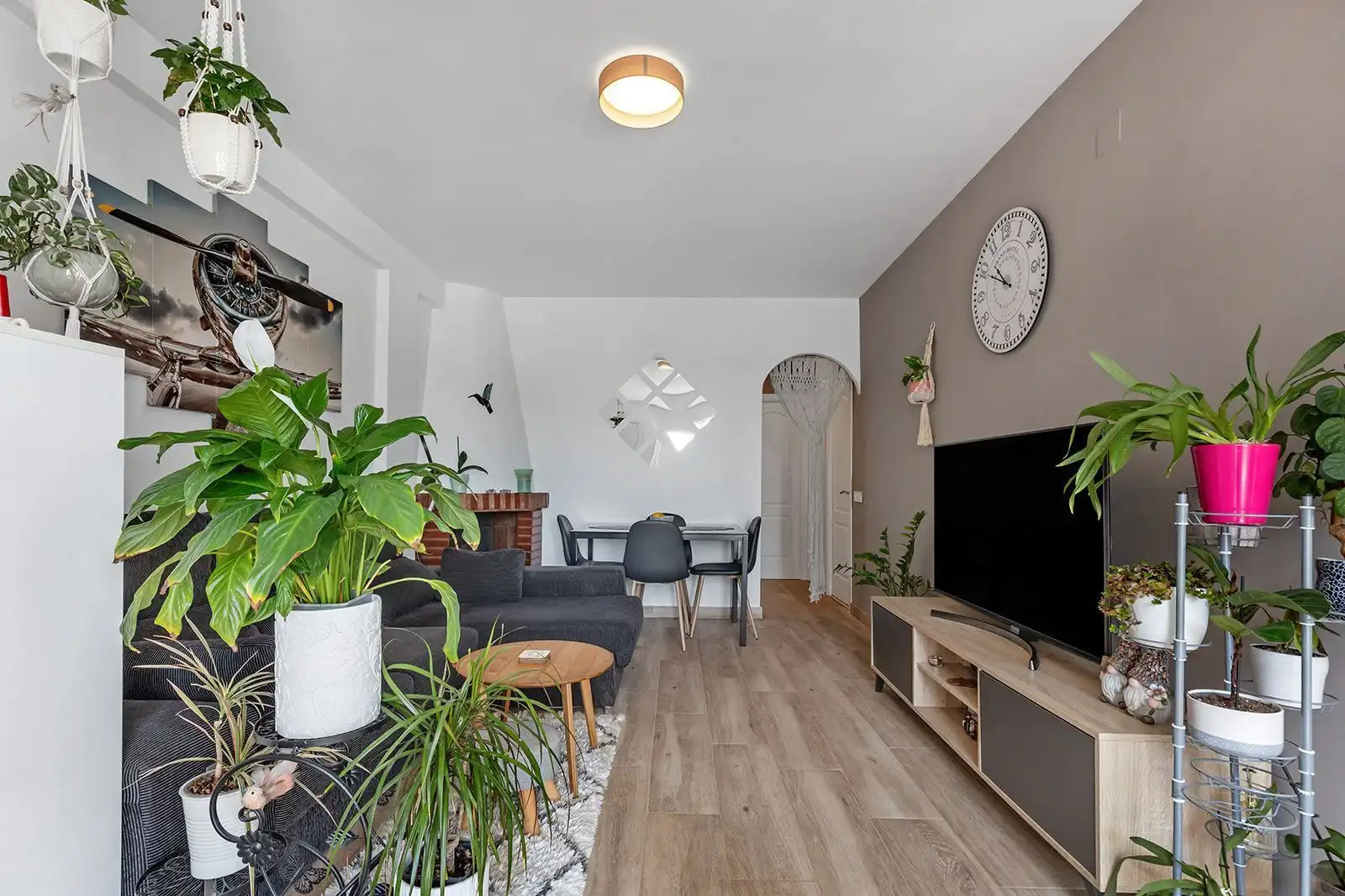 Living room of Attic for sale in Orihuela  with Air Conditioner, Terrace and Furnished