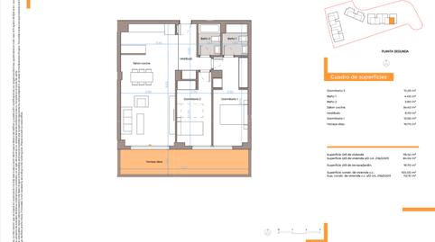 Foto 2 de Piso en venta en Calle el Chopo de Cosmópolis, 6, El Faro de Calaburra - Chaparral, Málaga