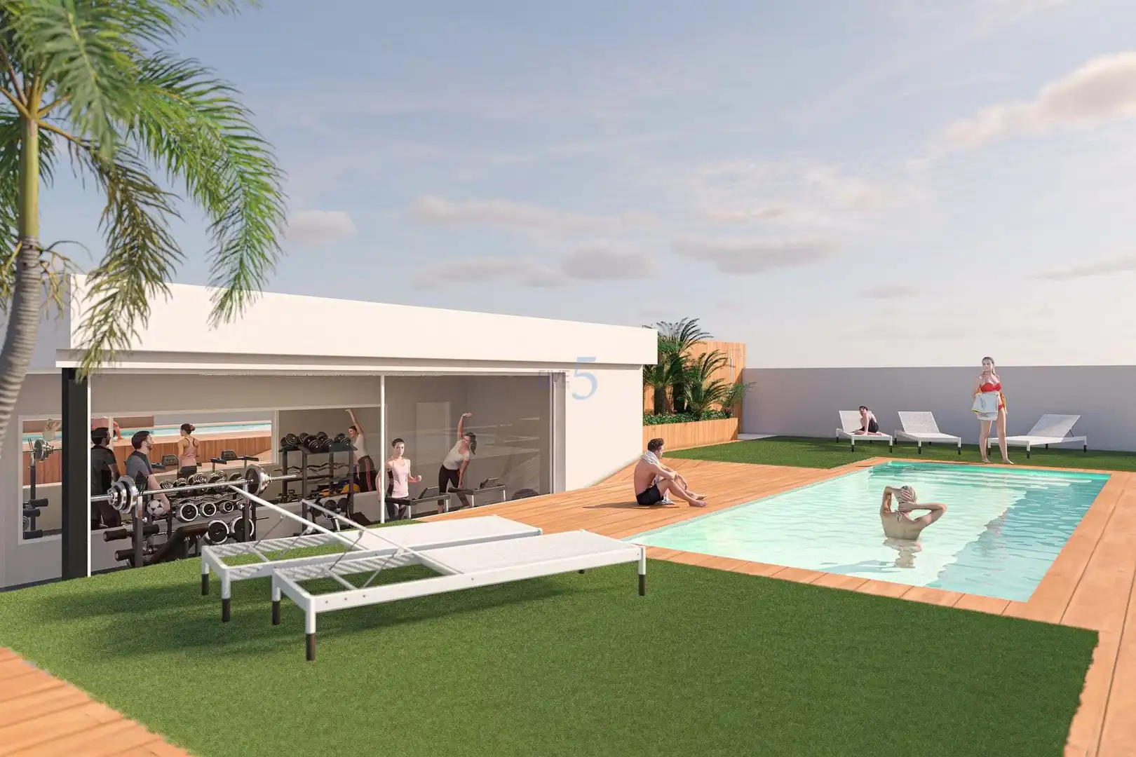 Attique avec piscine à vendre à Lo Pagán, imagen 6