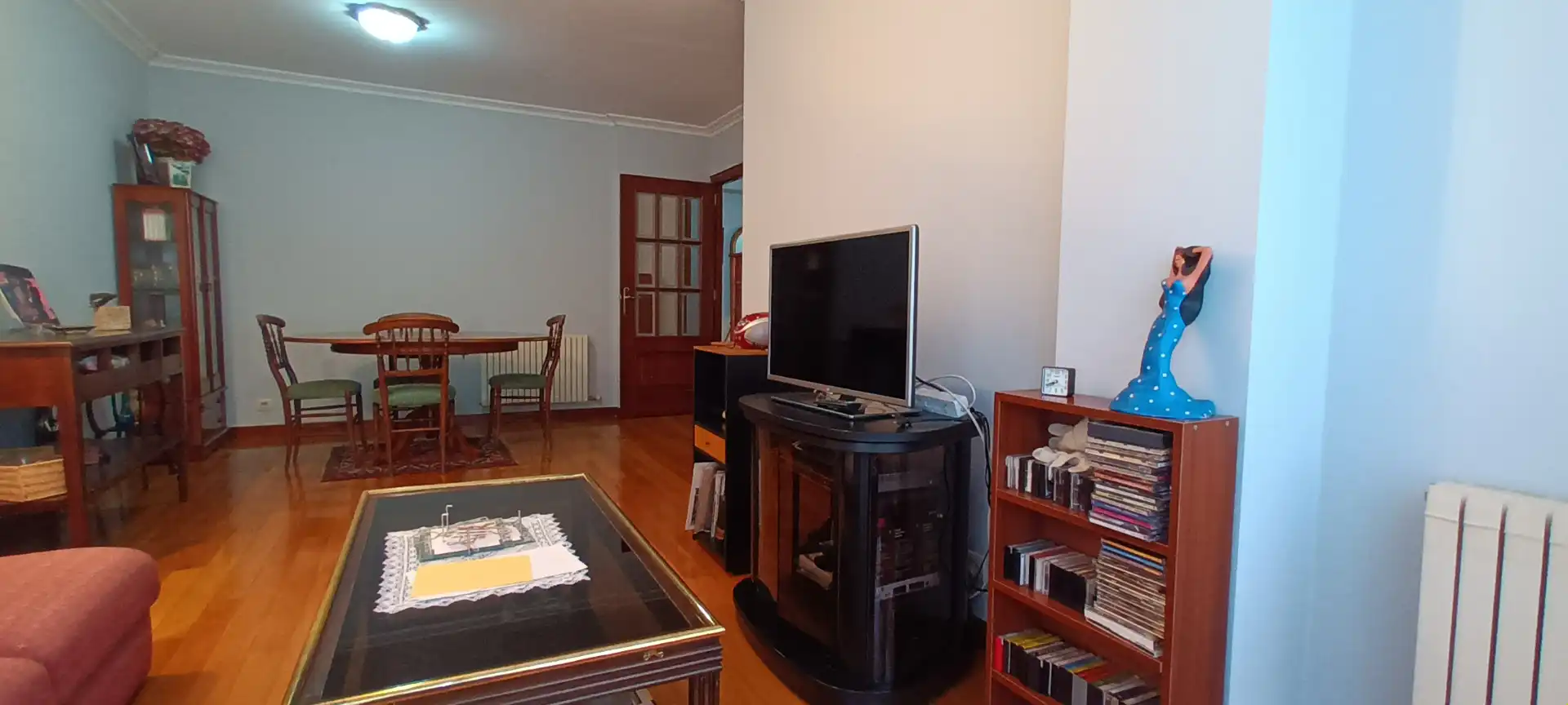 Sala de estar de Piso de alquiler en Vigo  con Calefacción, Amueblado y Internet