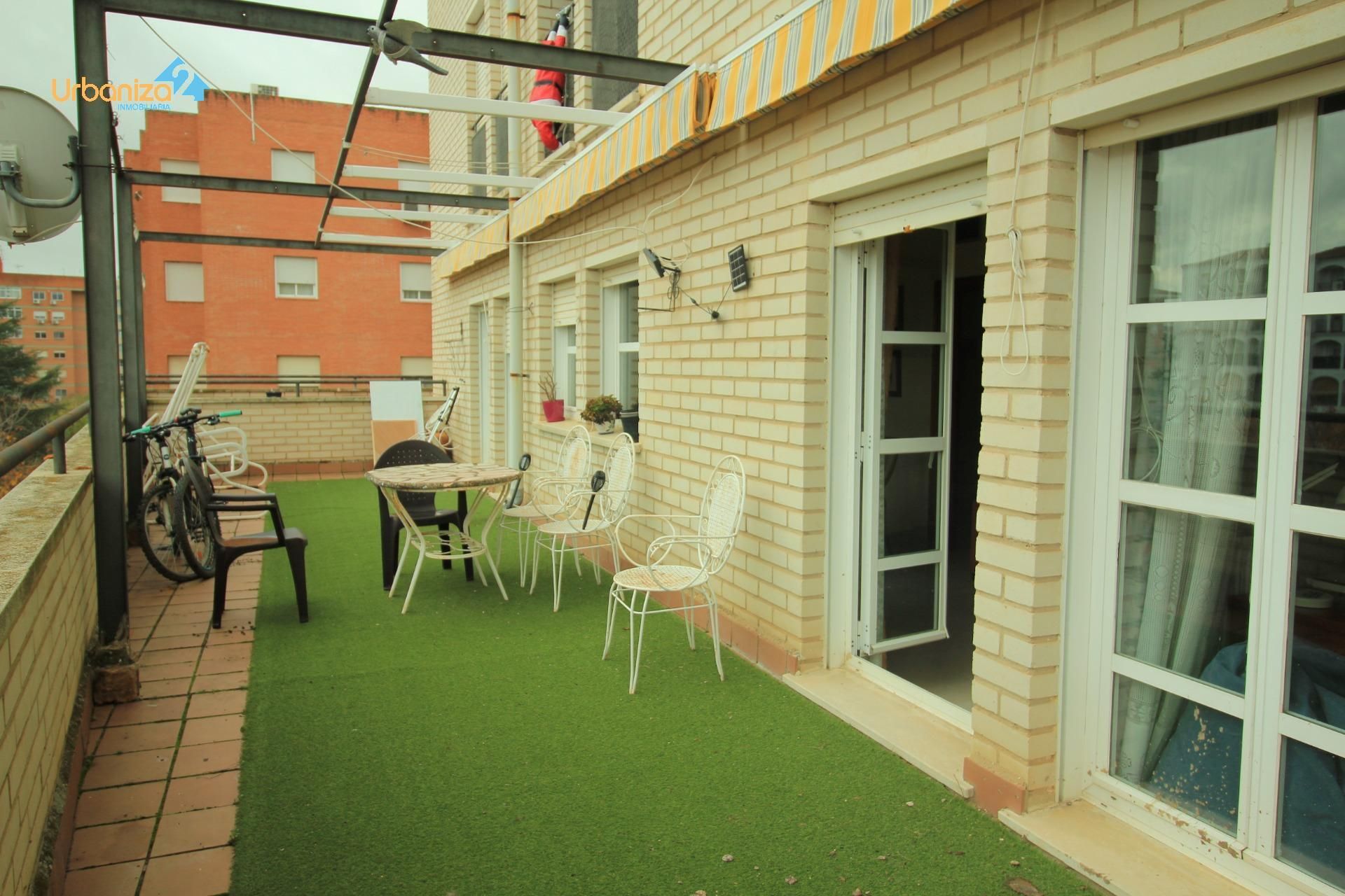 Terrace of Flat for sale in Badajoz Capital  with Air Conditioner, Heating and Terrace
