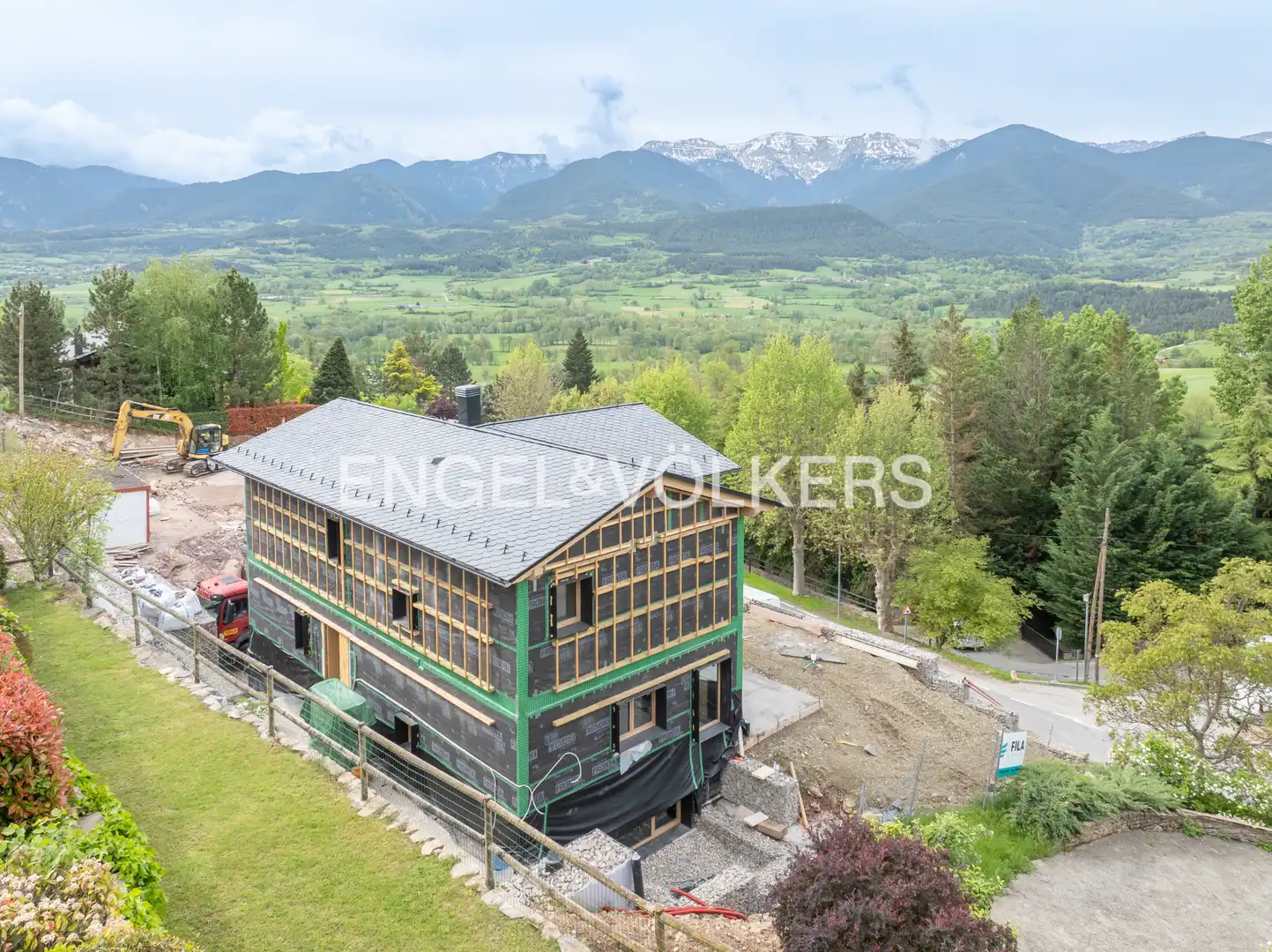 Exterior view of Houses for sale in Prullans  with Air Conditioner, Heating and Private garden