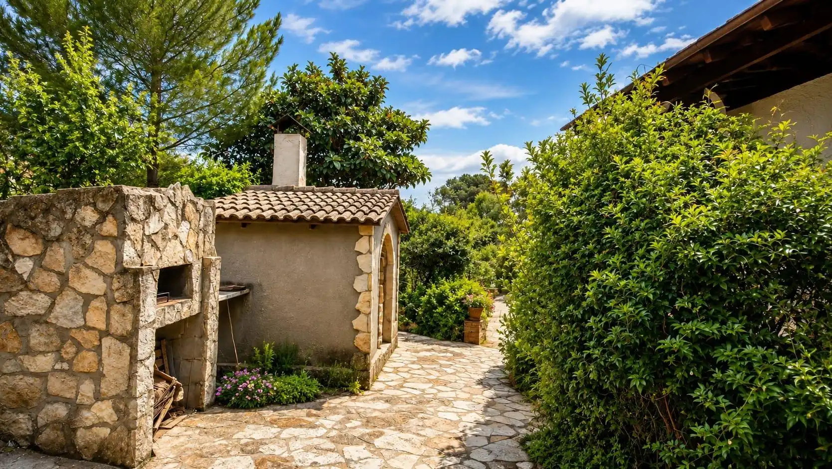 Garden of Houses for sale in Mediona  with Heating, Private garden and Terrace