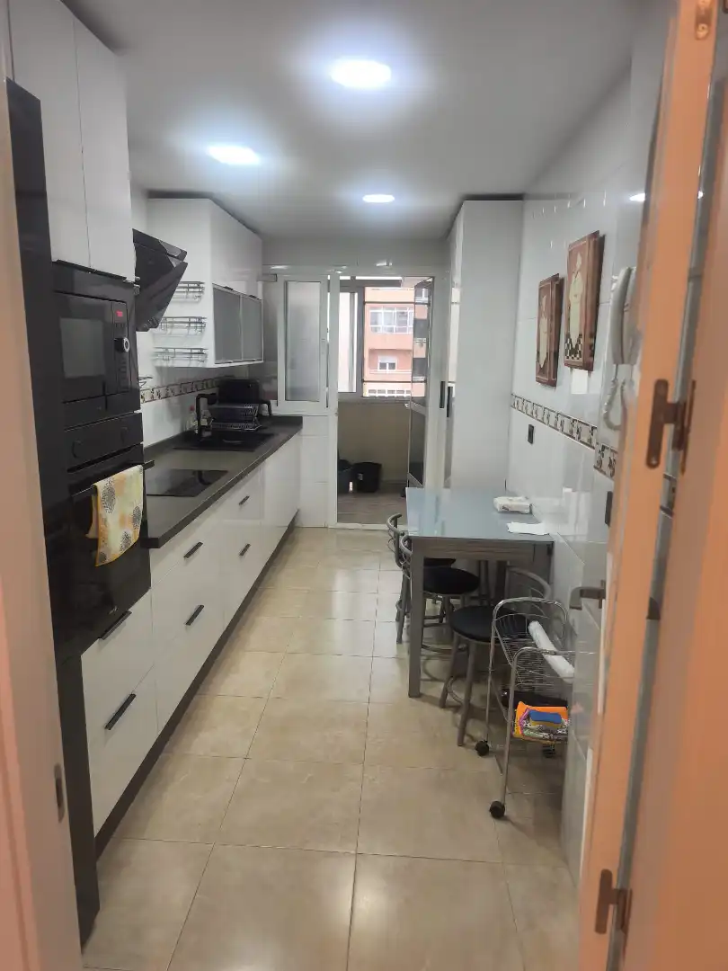 Kitchen of Attic for sale in Melilla  with Air Conditioner, Terrace and Storage room