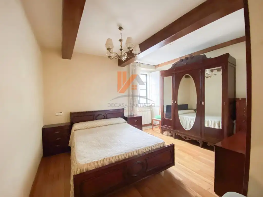 Schlafzimmer von Haus oder Chalet zum Verkauf in Santiago de Compostela 