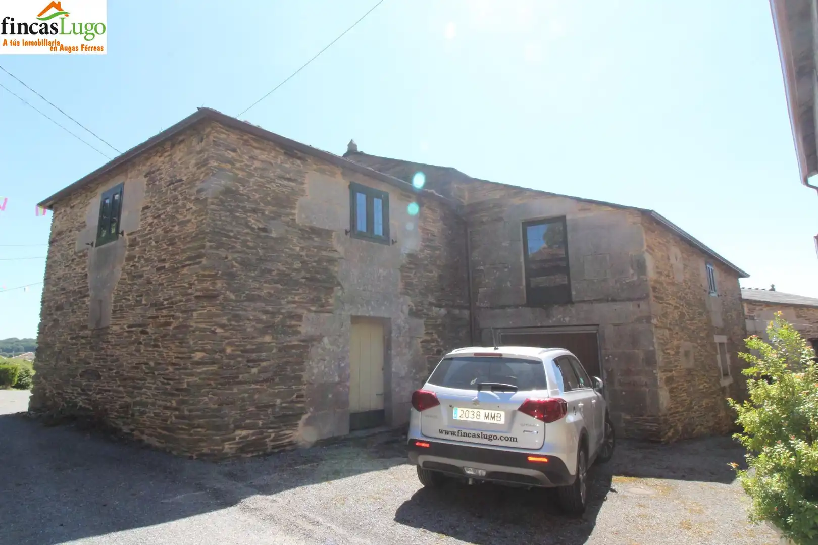 Vista exterior de Casa o chalet en venta en Lugo Capital