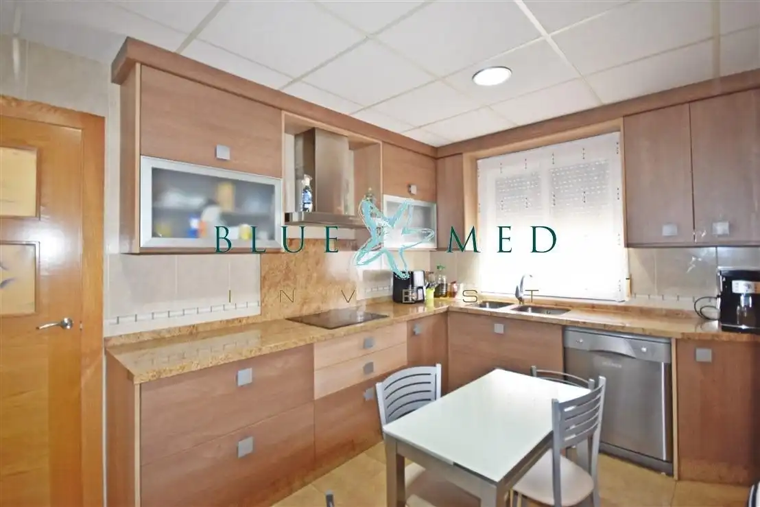Cocina de Casa o chalet en venta en Mazarrón con Aire acondicionado, Calefacción y Terraza