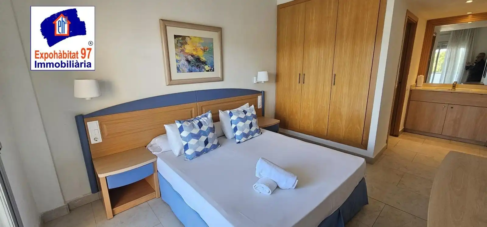 Dormitori de Apartament en venda en Salou amb Calefacció, Jardí privat i Terrassa