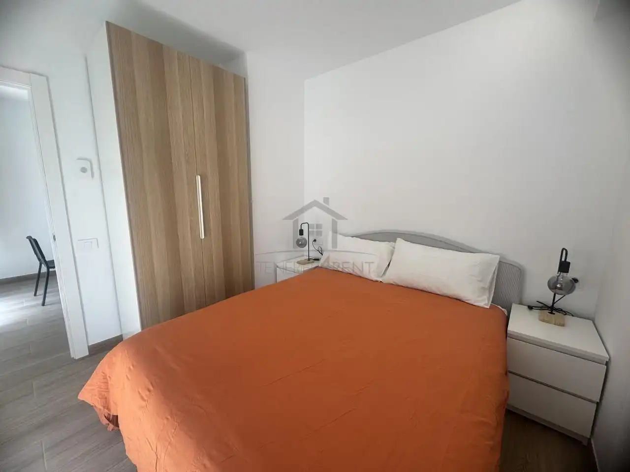 Bedroom of Apartments for rent in Arona  with Air Conditioner, Terrace and Furnished