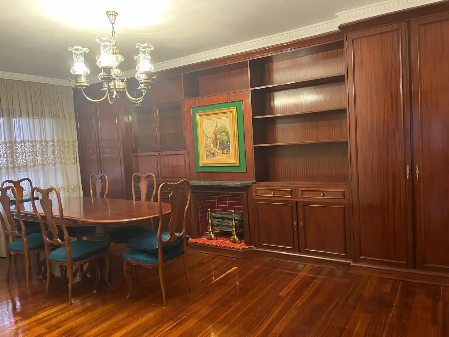 Esszimmer von Wohnung zum Verkauf in Bilbao  mit Heizung, Terrasse und Balkon