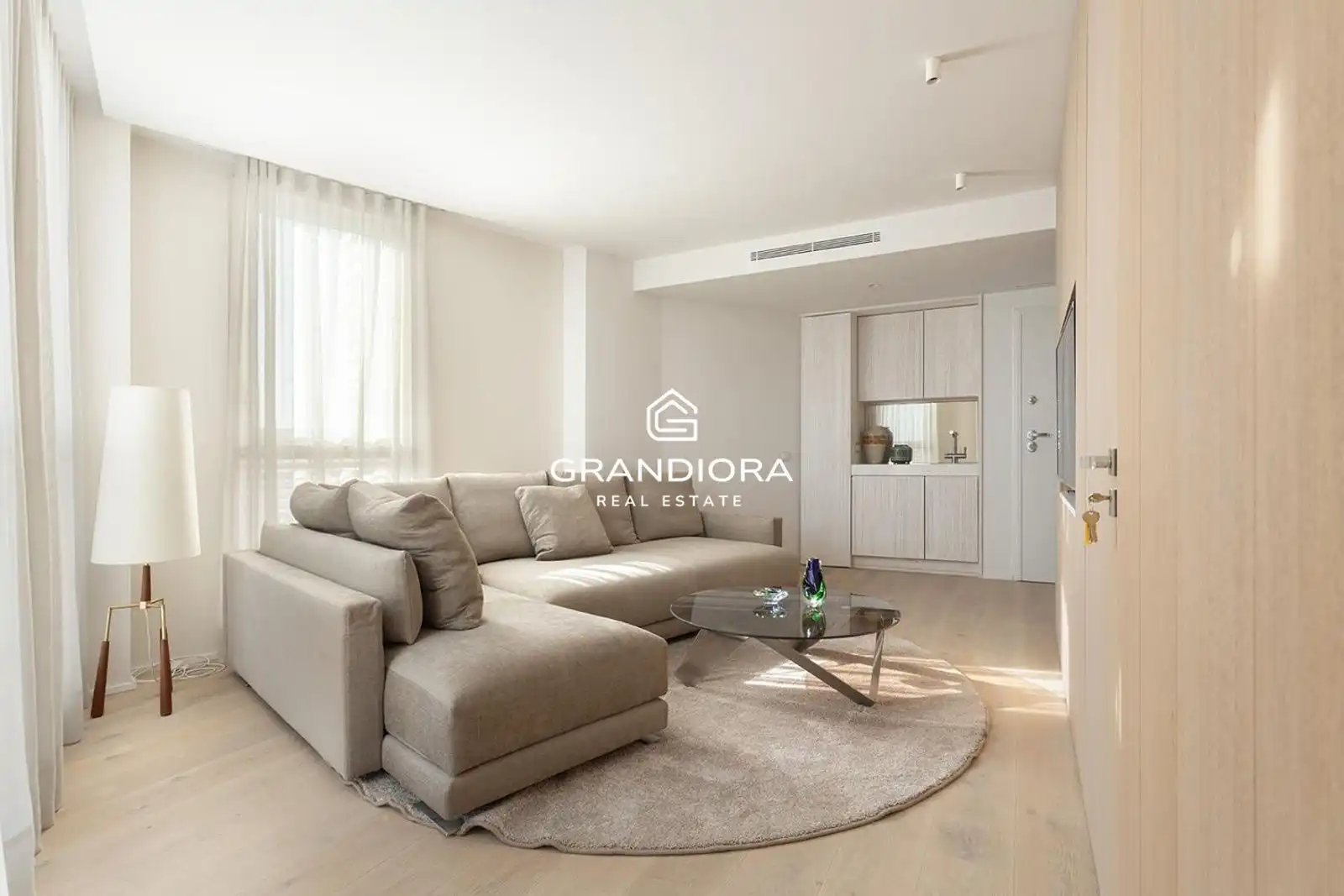 Sala de estar de Ático en venta en Barcelona con Terraza, Amueblado y Alarma
