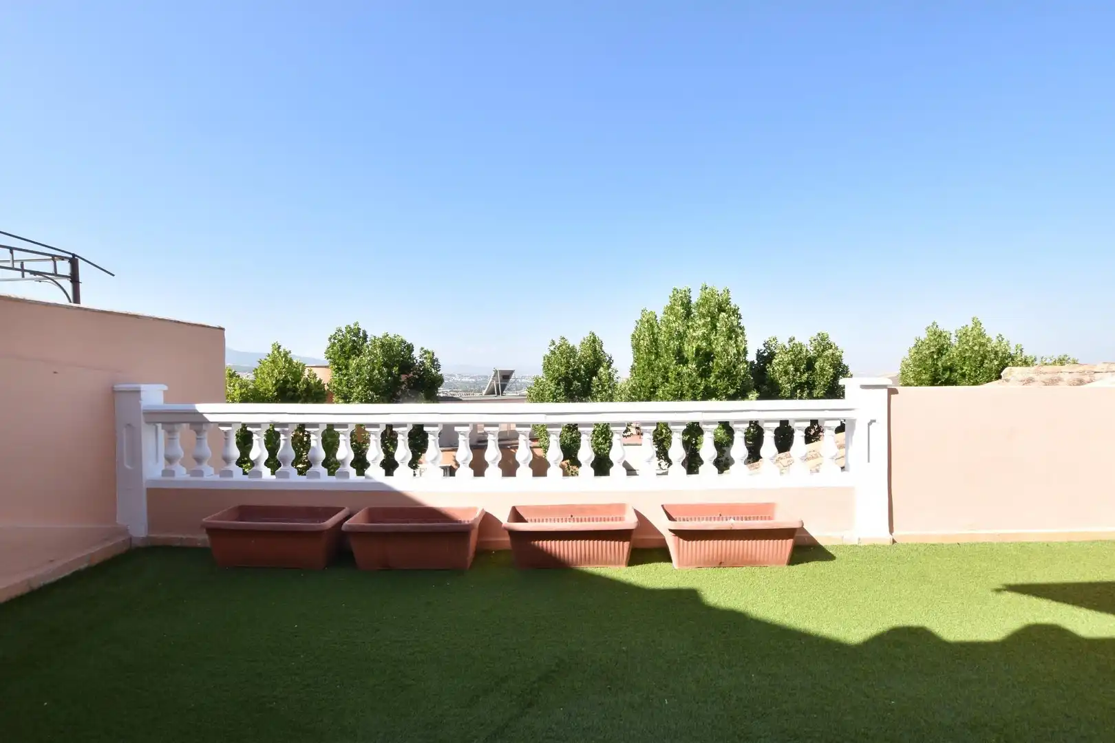 Terrassa de Casa adosada de lloguer en Huétor Vega amb Aire condicionat i Terrassa