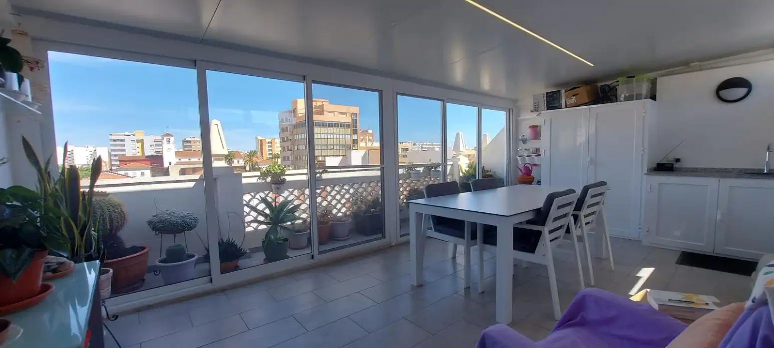 Terrassa de Pis en venda en Sagunto / Sagunt amb Aire condicionat, Parquet i Terrassa