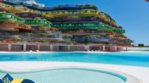 Apartamento con piscina, Islas Baleares, Ibiza. 2 habitaciones | 100 m² | 100 metros al mar