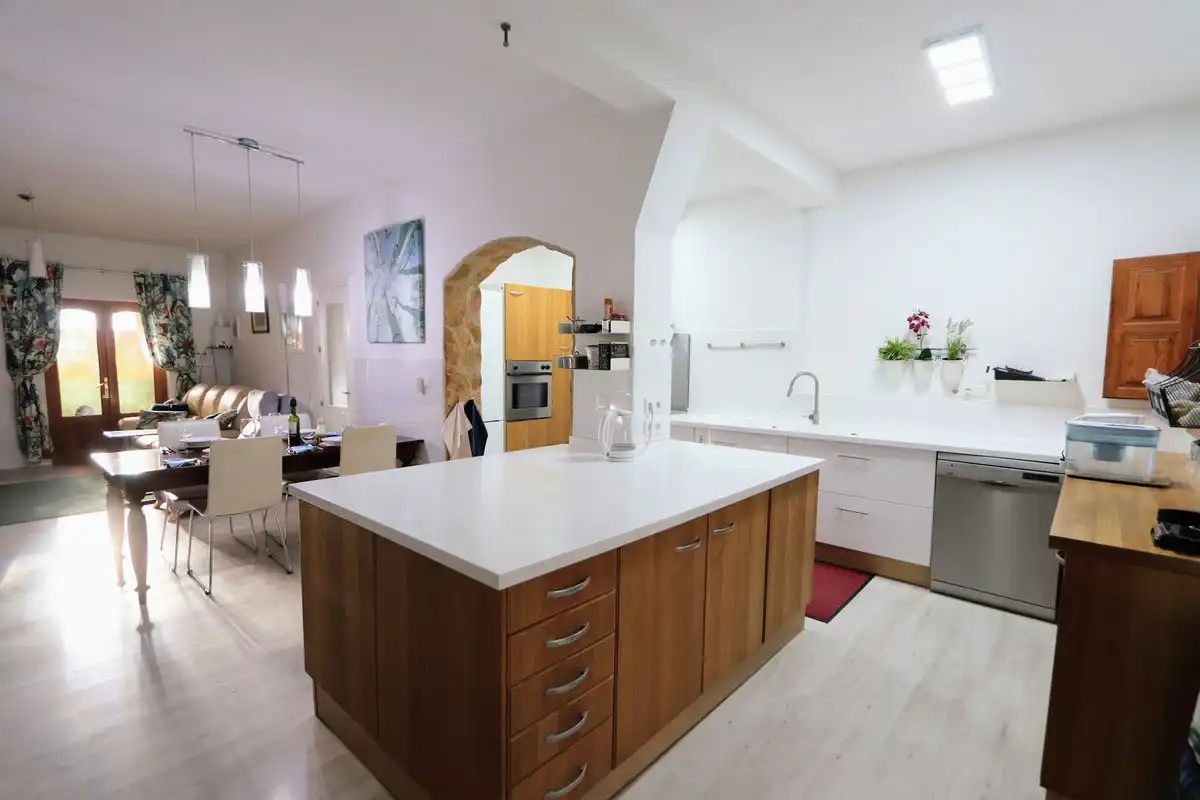 Cocina de Casa o chalet en venta en Torre-Pacheco con Aire acondicionado, Jardín privado y Terraza