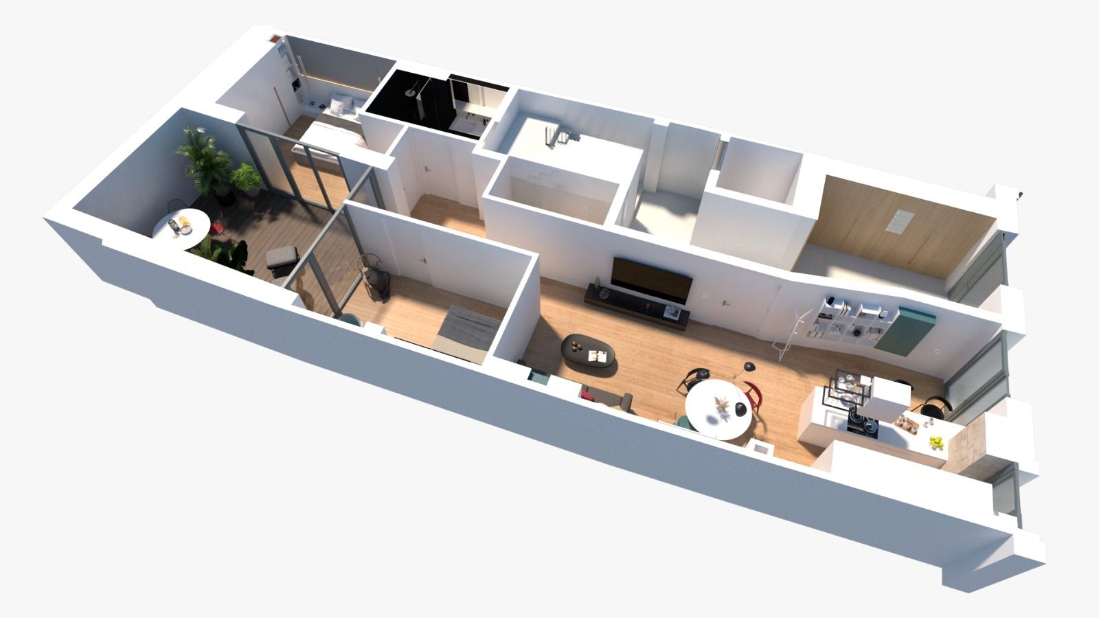 Apartamento en venta en Ourense Capital  con Calefacción y Parquet