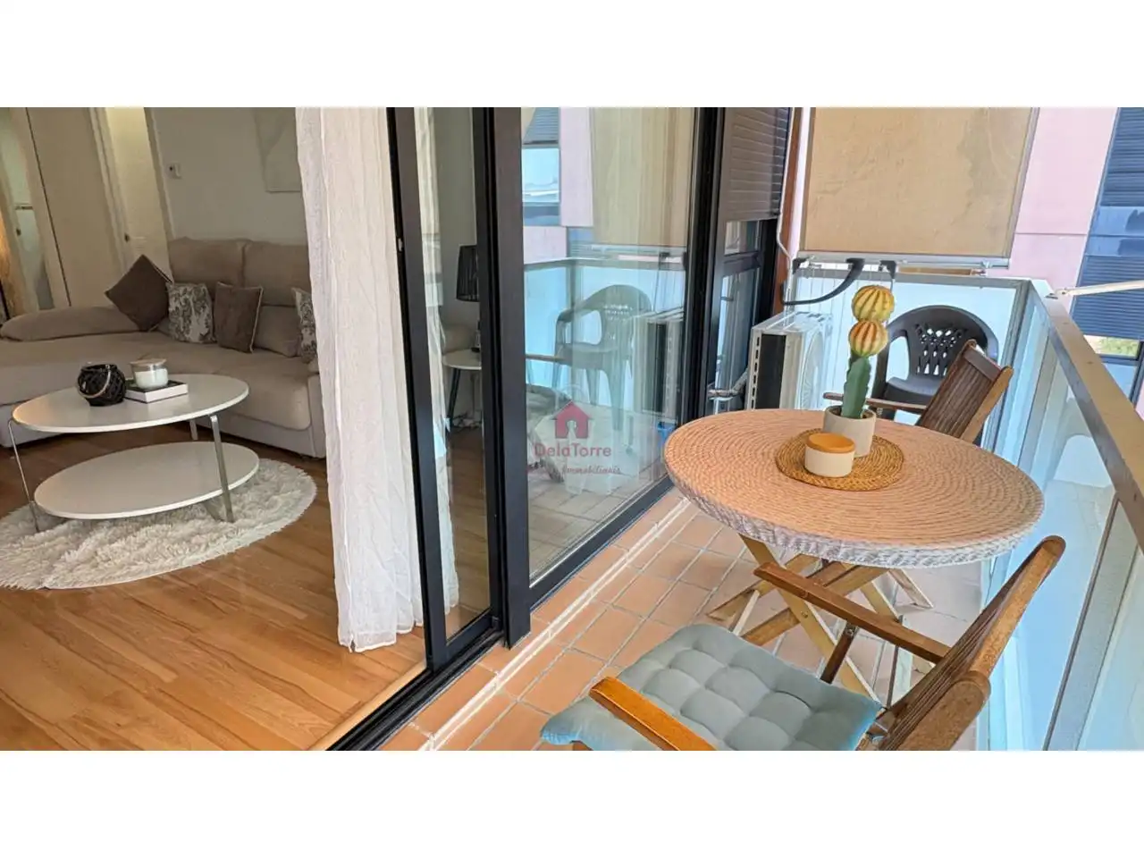 Balcony of Flat for sale in Terrassa  with Air Conditioner, Heating and Storage room