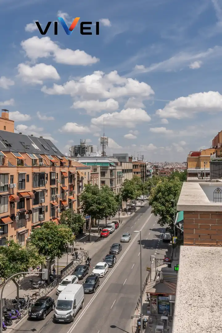 Vista exterior de Ático en venta en Carabanchel