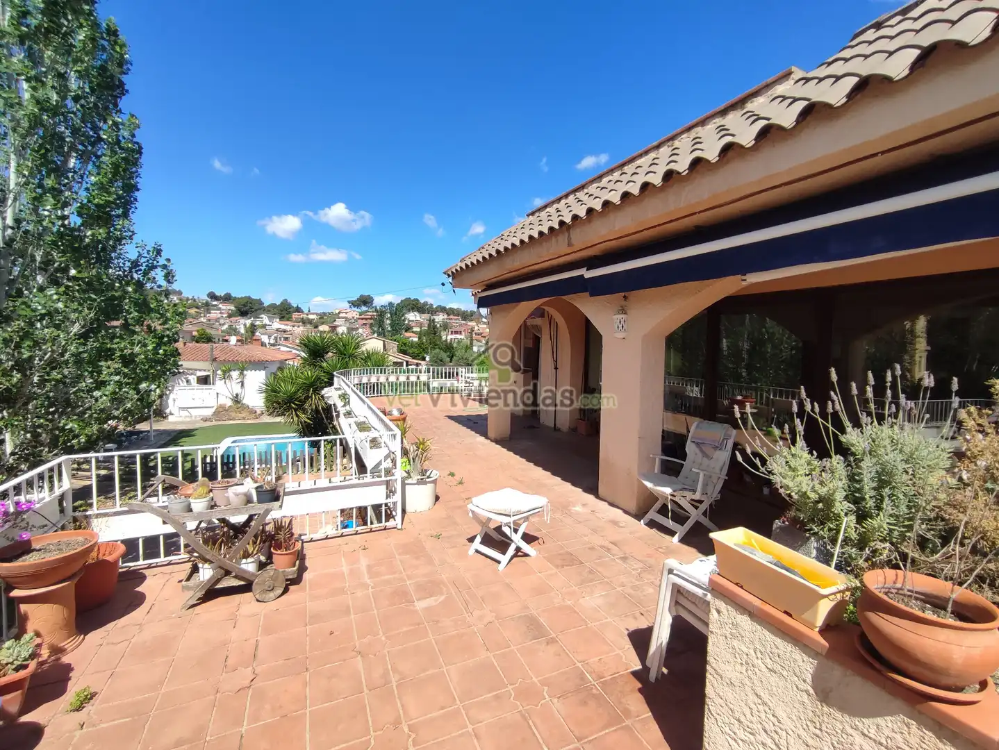 Terraza de Casa o chalet en venta en Esparreguera con Calefacción, Jardín privado y Parquet