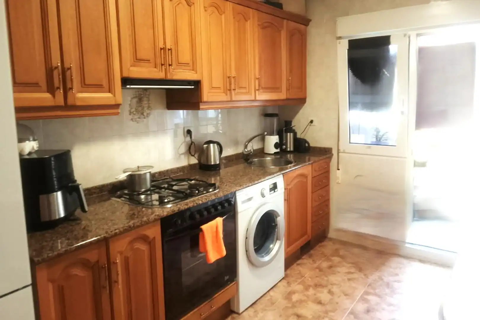 Cocina de Piso en venta en Gijón  con Terraza y Amueblado