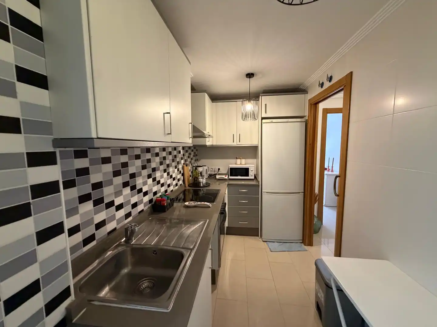 Cuina de Apartament en venda en Pedreguer amb Aire condicionat, Piscina i Balcó