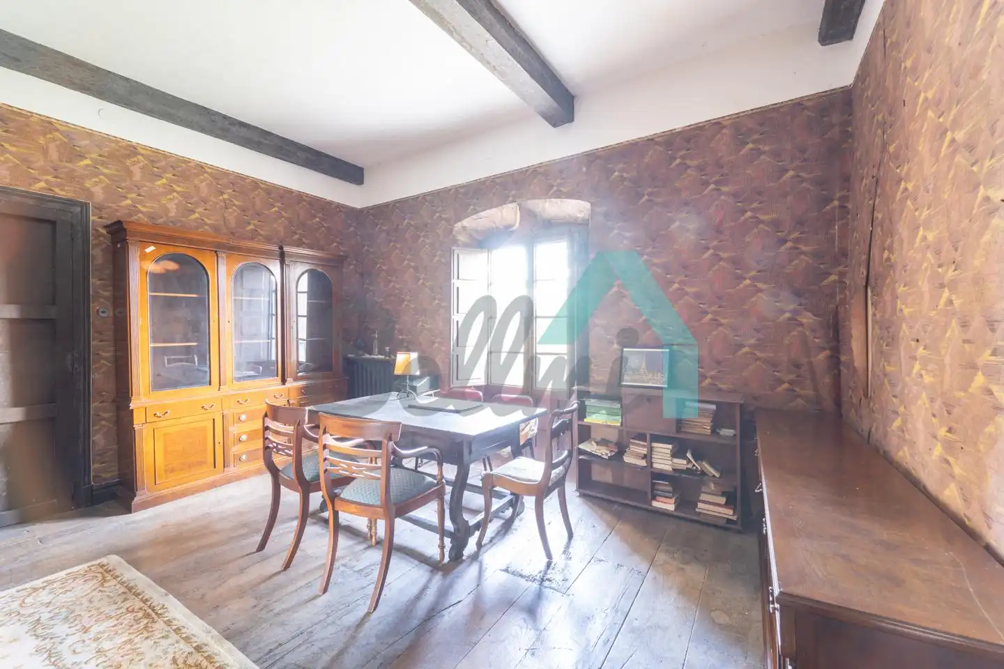 Comedor de Casa o chalet en venta en Oviedo  con Jardín privado y Balcón