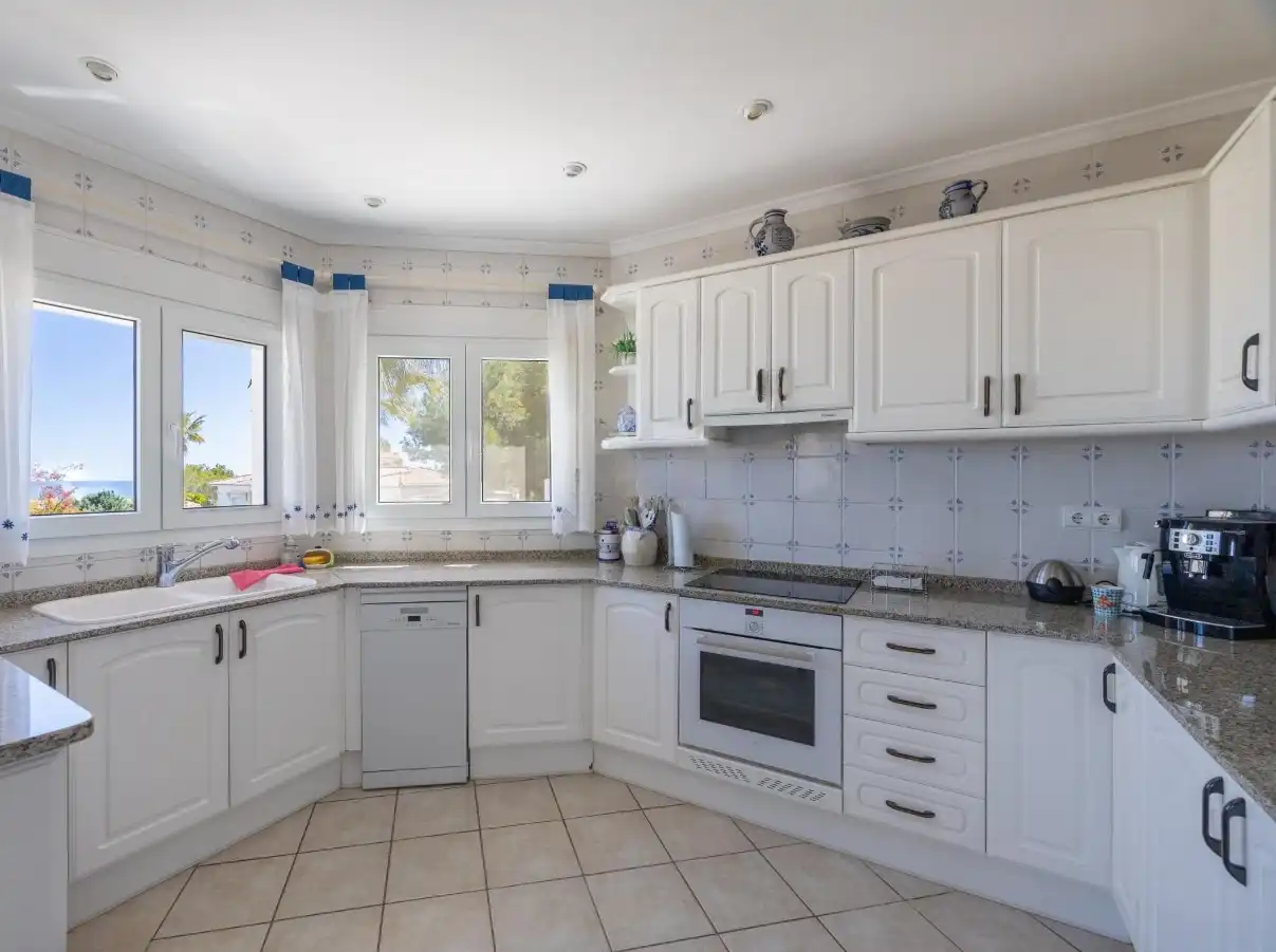 Cocina de Casa o chalet de alquiler en Dénia con Aire acondicionado, Calefacción y Jardín privado