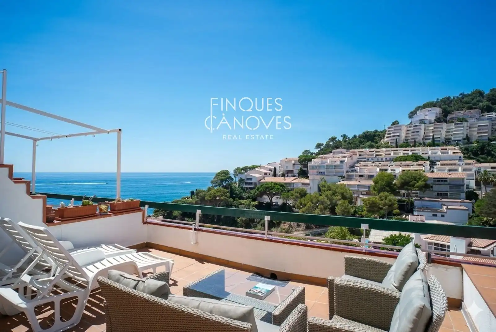 Terrace of Duplexes for sale in Tossa de Mar  with Air Conditioner, Terrace and Furnished